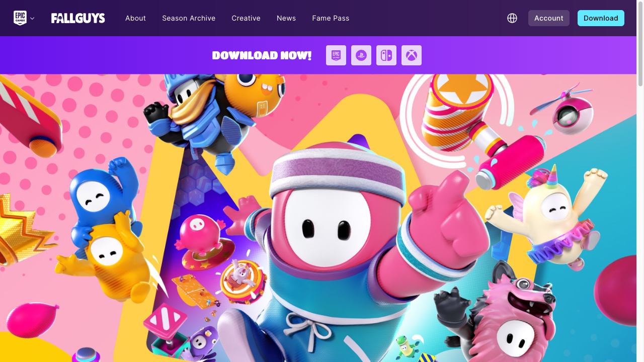 Fall Guys: Play Online with Friends | OnlineParty.Games